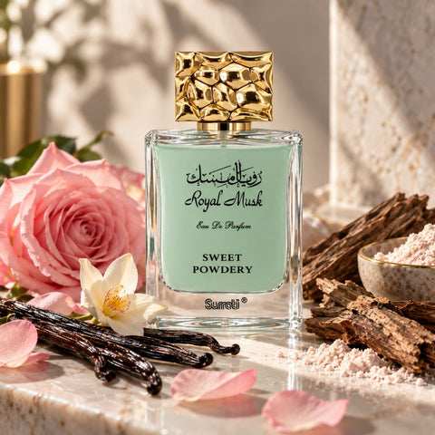 Sweet Powdery by Surrati, Pear potion & Show Magnifique by Paris Corner, Pink Blush & Rafeef by Ard Al Zaafaran by Ard AL Zaafaran Eau de Parfum Sprays 100ml (Bundle)