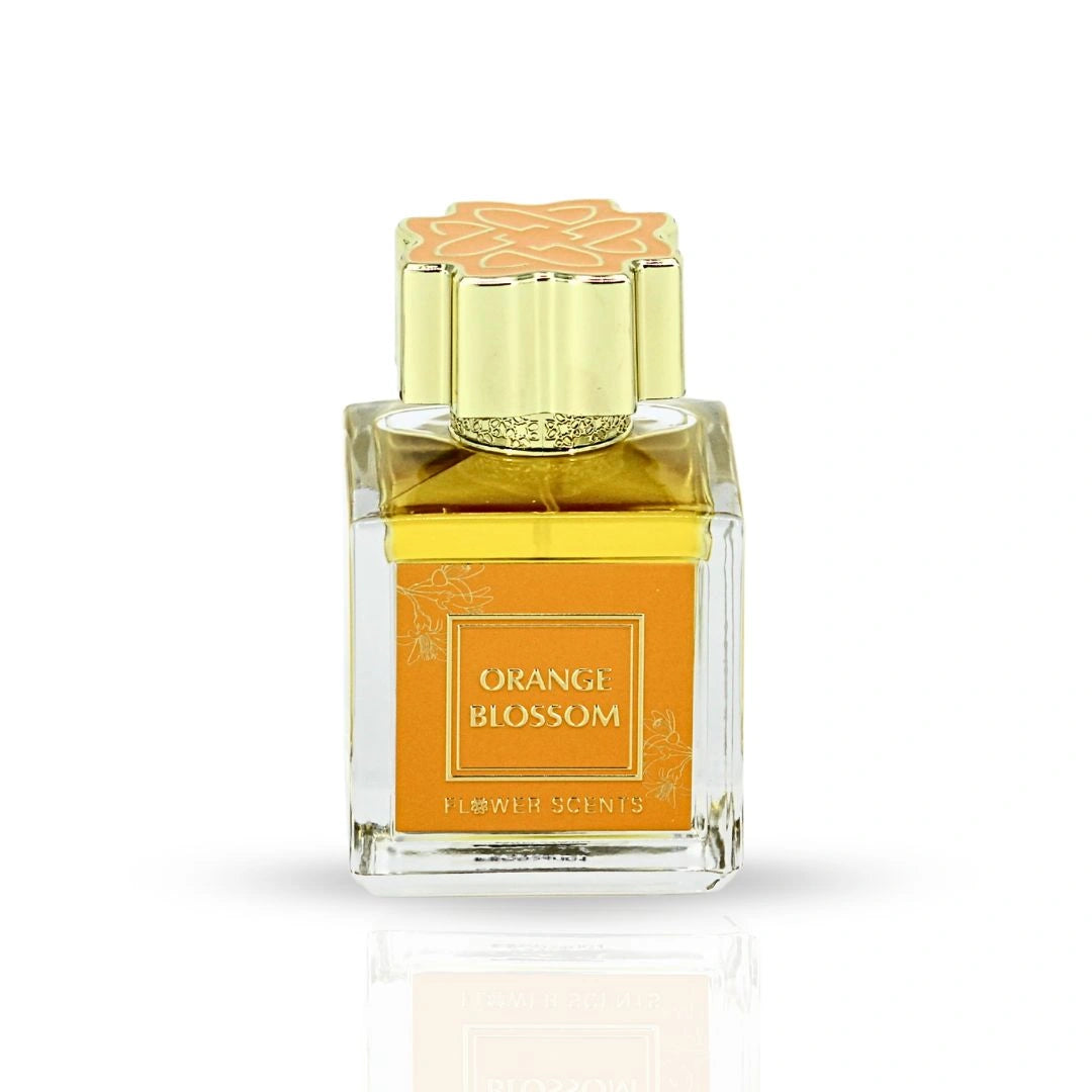 Orange Blossom Eau de Parfum Spray 65ml (2.2 oz) by Flower Scents | Mandarin Sparkle. Orange Blossom Silk. Praline’s Addictive Finish. - Intense Oud