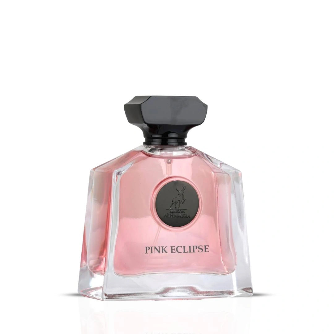 Pink Eclipse Eau De Parfum Spray 100ml (3.4 oz) by Maison Alhambra | A Floral Hug with a Fruitalicious Sparkle