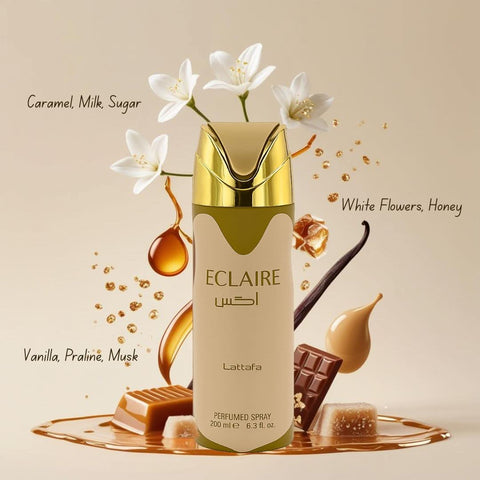 AUCTION Eclaire Deodorant Spray 200ml (6.7 oz) by Lattafa