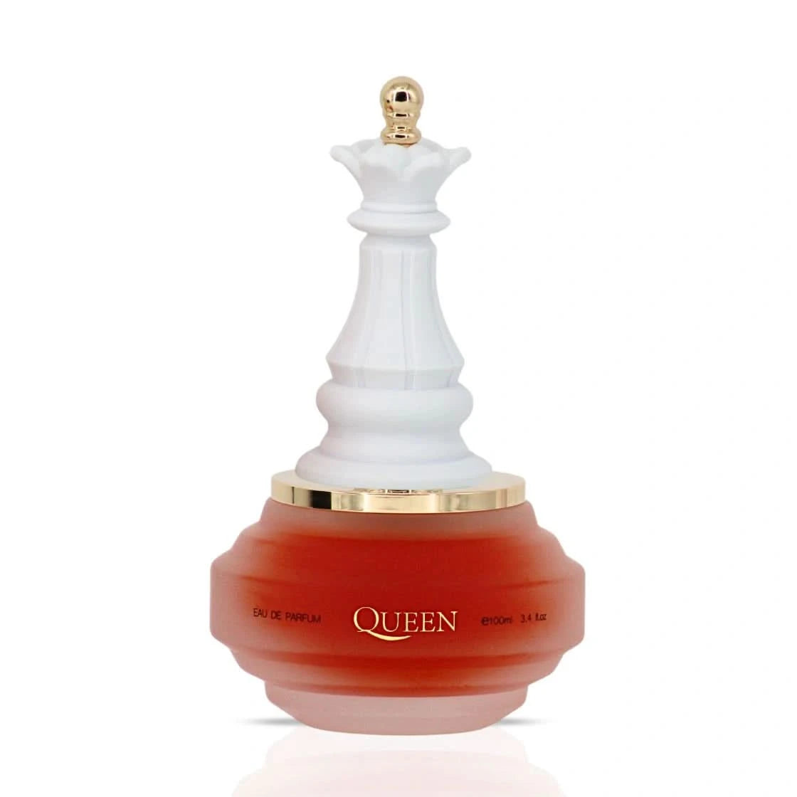Armaf Queen Check Mate Eau de Parfum spray bottle, 100ml, with elegant packaging and floral fragrance notes.