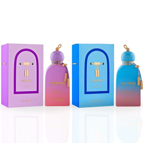 The Dome Capitol & The Dome Millennium - EDP Sprays 100ML (3.4OZ) By Hamidi | Indulge in the Timeless Beauty of This Modern Era Fragrances. (MYSTIC BUNDLE) - Intense Oud