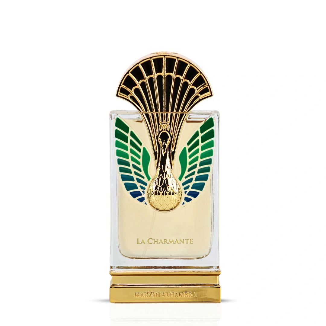 La Charmante Eau de Parfum Spray 100ml (3.4 oz) by Maison Alhambra (Velvet Pouch) - Intense Oud