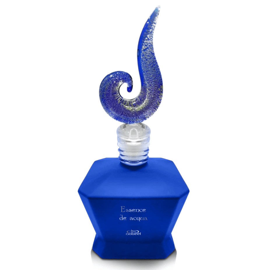Nabeel Essence de Acqua for Women EDP bottle, 50ml (1.7 oz), elegant perfume packaging with a floral and fresh scent.