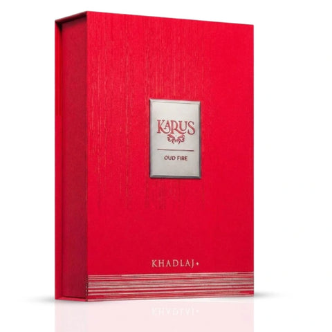 Karus Oud Fire Eau de Parfum Spray 100ml (3.4 oz) by Khadlaj