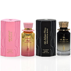 Time To Love & Risala Special Blend - EDP Sprays 100ML (3.4 OZ) By RISALA | Long Lasting, Exquisite Arabian Scents. (MYSTIC BUNDLE) - Intense Oud