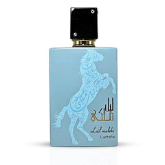 Lail Maleki Moroccon Blue Eau De Parfum Spray 100ML (3.4 OZ) By Lattafa | A Blend Of Citrus, Warm Florals & Woody Oud For A Lasting Impression. - Intense Oud