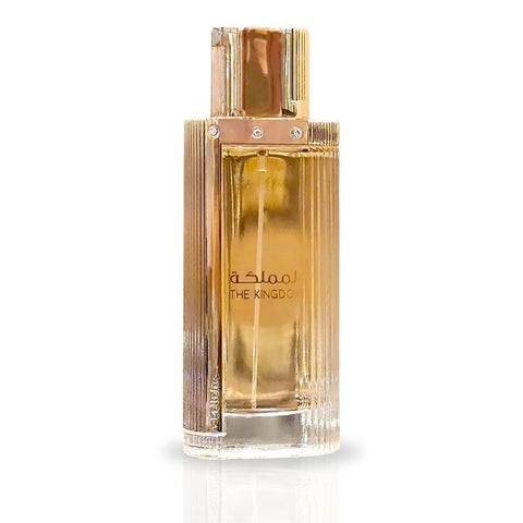 AUCTION The Kingdom for Women Eau de Parfum Spray 100ml (3.4 oz) by Lattafa (Velvet Pouch)