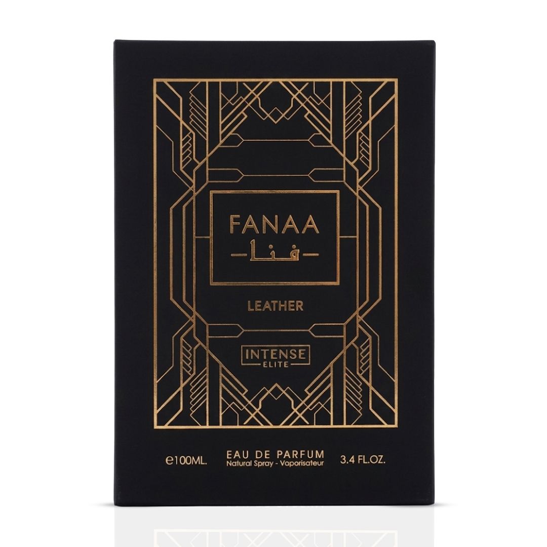 Fanaa Leather Eau de Parfum Spray 100ml (3.4 oz) by Intense Elite