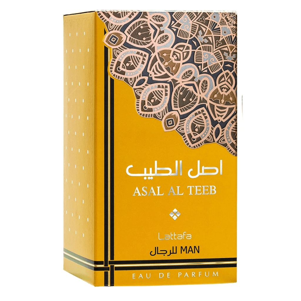 Asal Al Teeb for Men EDP - 100ML(3.4 oz) by Lattafa - Intense oud