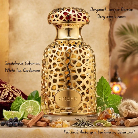 Emeer Eau de Parfum Spray 100ml (3.4 oz) by Lattafa (Velvet Pouch) (Auction)
