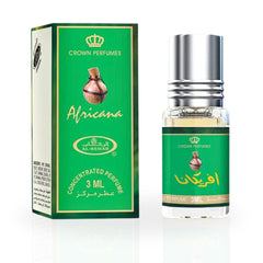 Africana 3ML Perfume Oil By Al Rehab (PACK OF 3) - Intense Oud