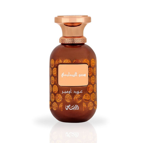 Somow Al Rasasi Oud Ombre EDP Spray 100ML (3.4 OZ) by Rasasi | Long Lasting, Fruity, Floral, Woody, Musky, Luxurious Unisex Scent. - Intense Oud