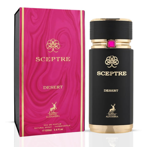 Sceptre Desert & Oceana Eau de Parfum Sprays 100ml (3.4 oz) by Maison Alhambra (Bundle)