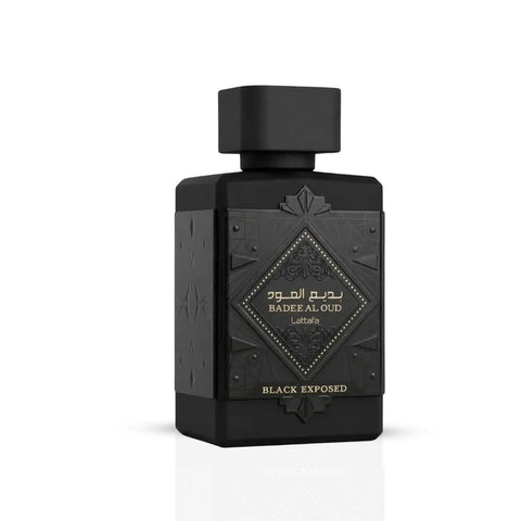 Bade'e Al Oud Black Exposed Eau de parfum Spray 100ml (3.4 oz) by Lattafa