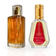 Choco Musk & Fantastic - EDP Sprays 50ML by Al Rehab | A Perfect Pairing Of Sweet Chocolate And Fresh Florals. (BUNDLE) - Intense Oud