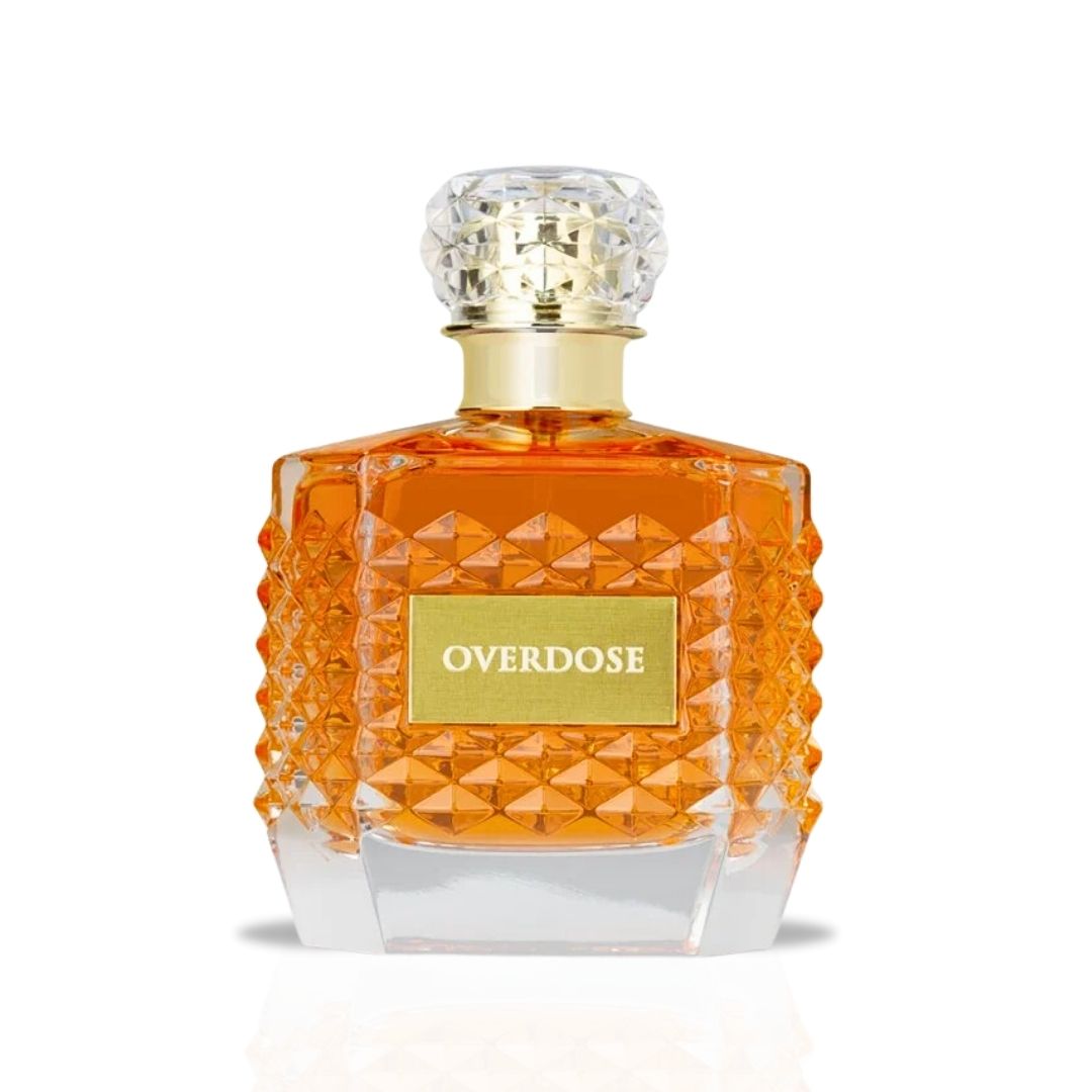 Overdose Eau De Parfum Spray 100ML (3.4 OZ) By Al Rehab | Sweet, Spicy, Rich, Luxurious Fragrance. - Intense Oud