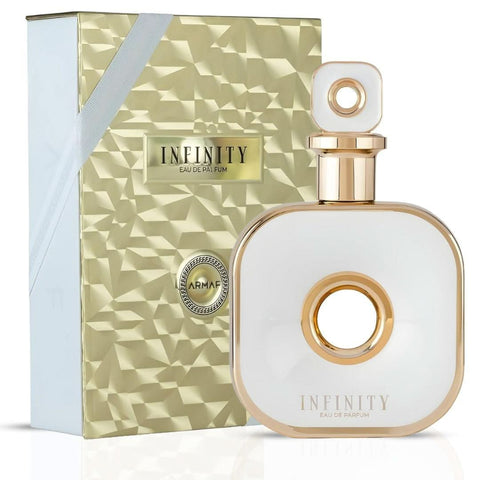 Infinity Gold & Infinity Silver Eau de Parfum Spray 105ml (3.6 oz) by Armaf (Bundle) - Intense Oud