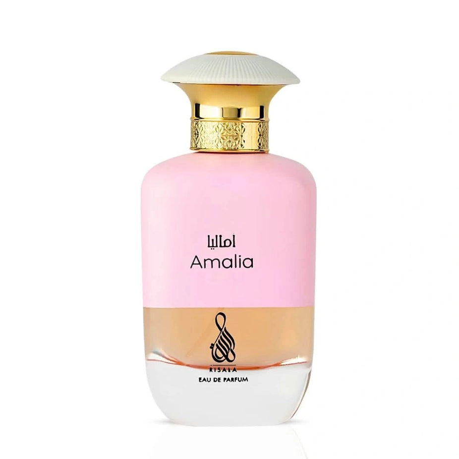 Elite Risala Amalia Eau de Parfum Spray 100ml bottle with elegant packaging and a sleek, modern design.