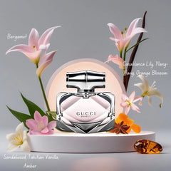 Gucci Bamboo for Women Eau de Parfum Spray 75ml (2.5 oz) | Bergamot’s Light, Lily’s Poise & Vanilla’s Embrace