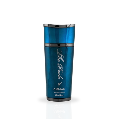 Armaf Pride of Armaf Admiral Eau de Parfum spray bottle, 100ML, with sleek design and elegant packaging.