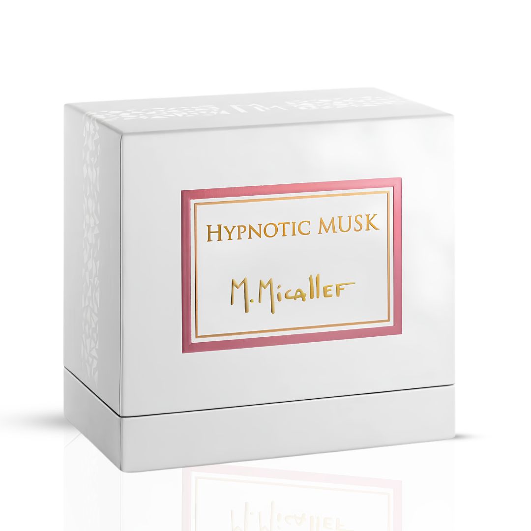 Hypnotic Musk Eau de Parfum spray by M. Micallef, 100ml bottle with elegant packaging and sleek design.