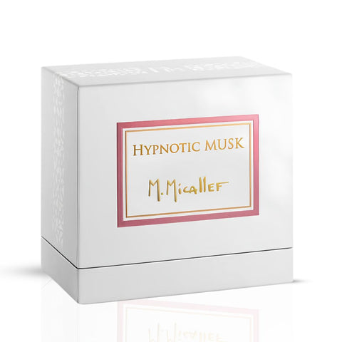 Hypnotic Musk Eau de Parfum spray by M. Micallef, 100ml bottle with elegant packaging and sleek design.