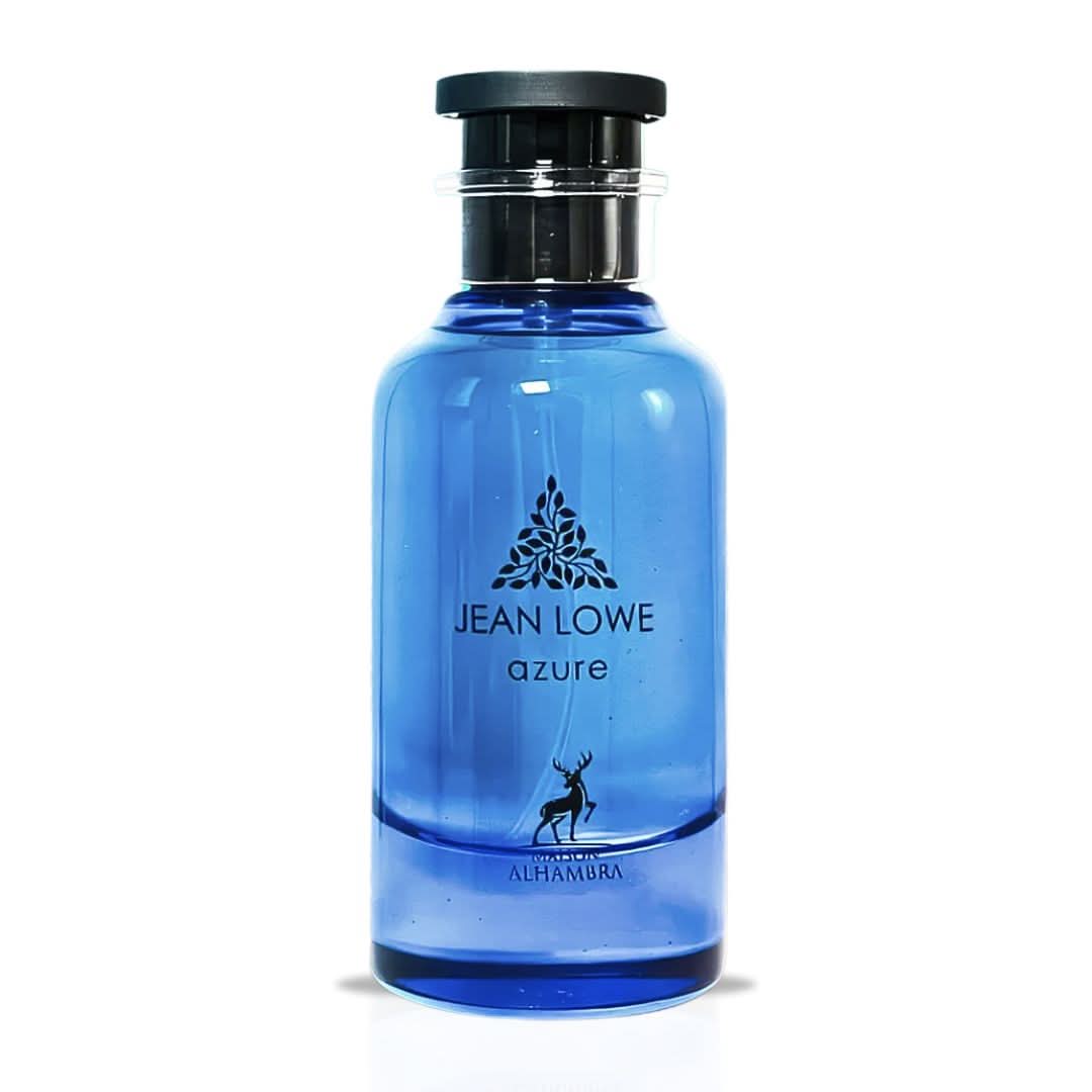Jean Lowe Azure Eau de Parfum Spray 100ml (3.4 oz) by Maison Alhambra (Velvet Pouch)