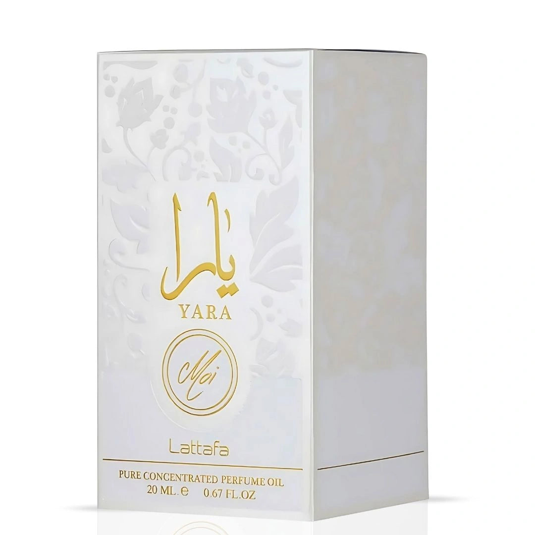 Yara Moi Concentrated Perfume Oil 20ml (0.67 oz) by Lattafa | Graceful, Confident & Captivating - Intense Oud