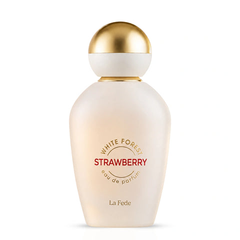 La Fede White Forest Strawberry Eau de Parfum Spray 100ml (3.4 oz) by Khadlaj