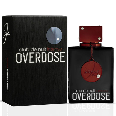 Club de Nuit Overdose Eau de Parfum & Intense Man Eau de Toilette Sprays 105ml (3.6 oz) by Armaf (Bundle)