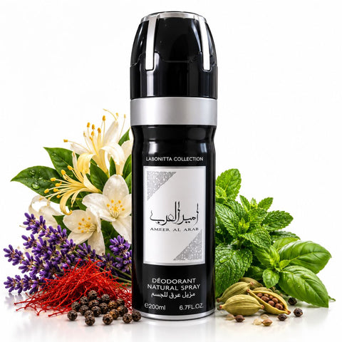 Asdaaf Ameer Al Arab Deodorant 200ml (6.8 oz) by Lattafa
