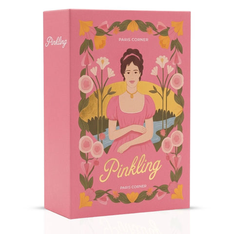 Pinkling Eau de Parfum Spray by Paris Corner, 100ml, featuring a sleek pink bottle with elegant floral design.