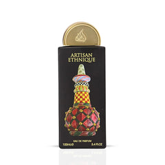 Artisan Ethnique Eau de Parfum Spray 100ml (3.4 oz) by Lattafa Pride | Gourmand Indulgence With A Dark, Resinous Twist