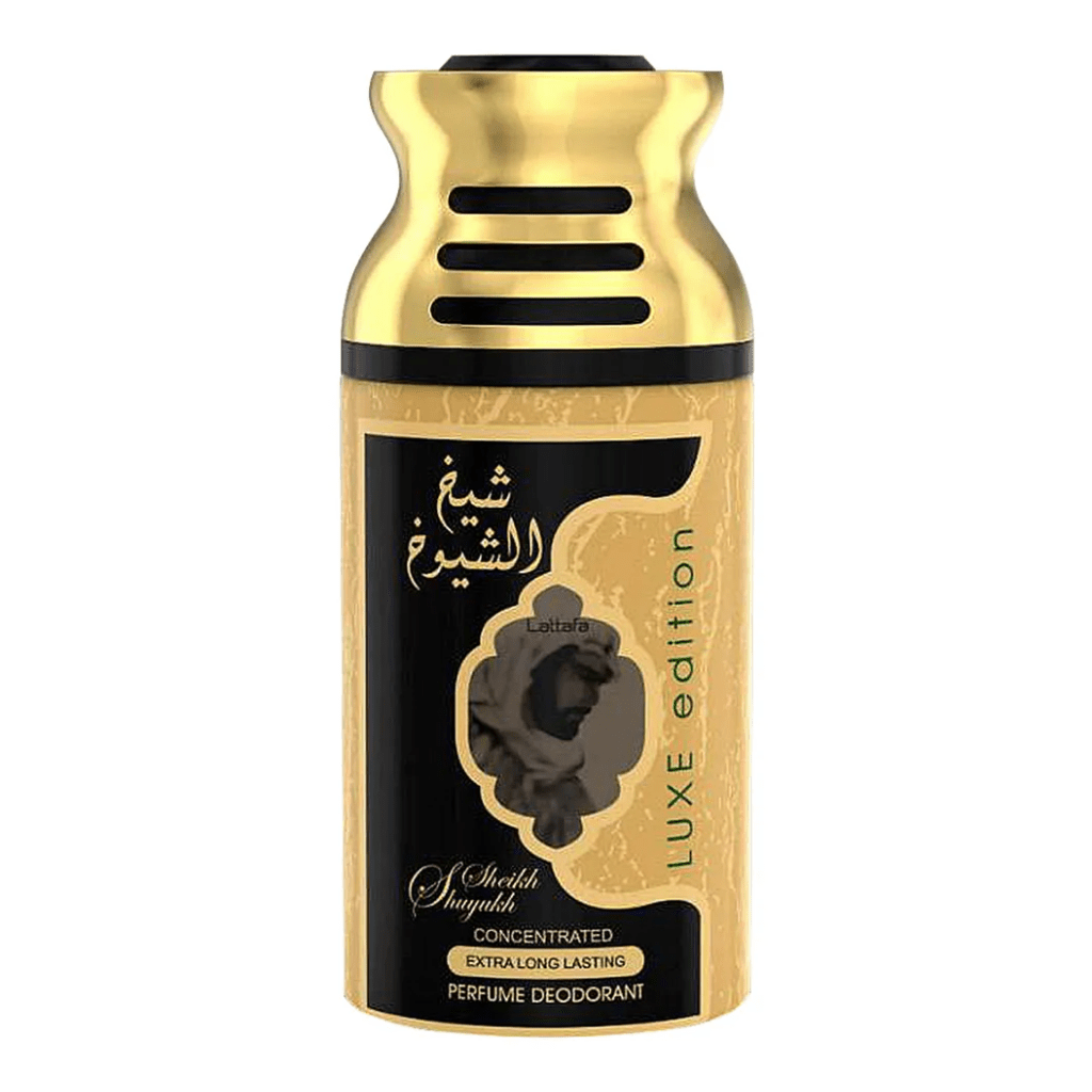 Sheikh Al Shuyukh Luxe Deodorant - 250ML by Lattafa - Intense oud