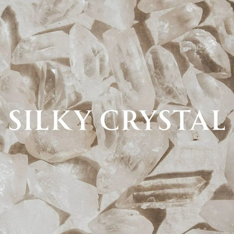 Silky Crystal Eau de Parfum spray by Rimal Collection, 100ml bottle with elegant packaging and clear glass design.