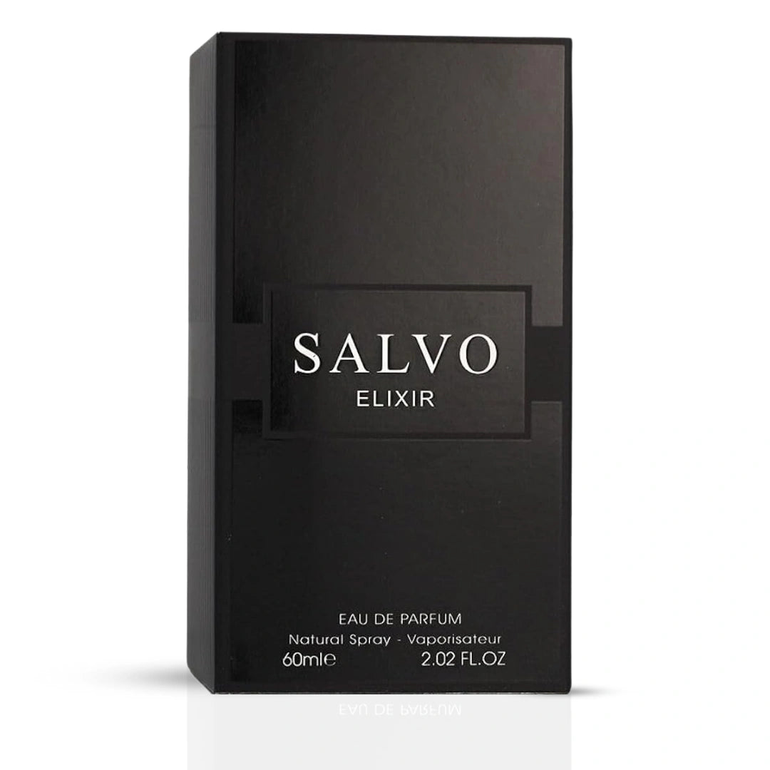Salvo Elixir Eau de Parfum Spray 60ml (2.02 oz) by Maison Alhambra - Intense Oud
