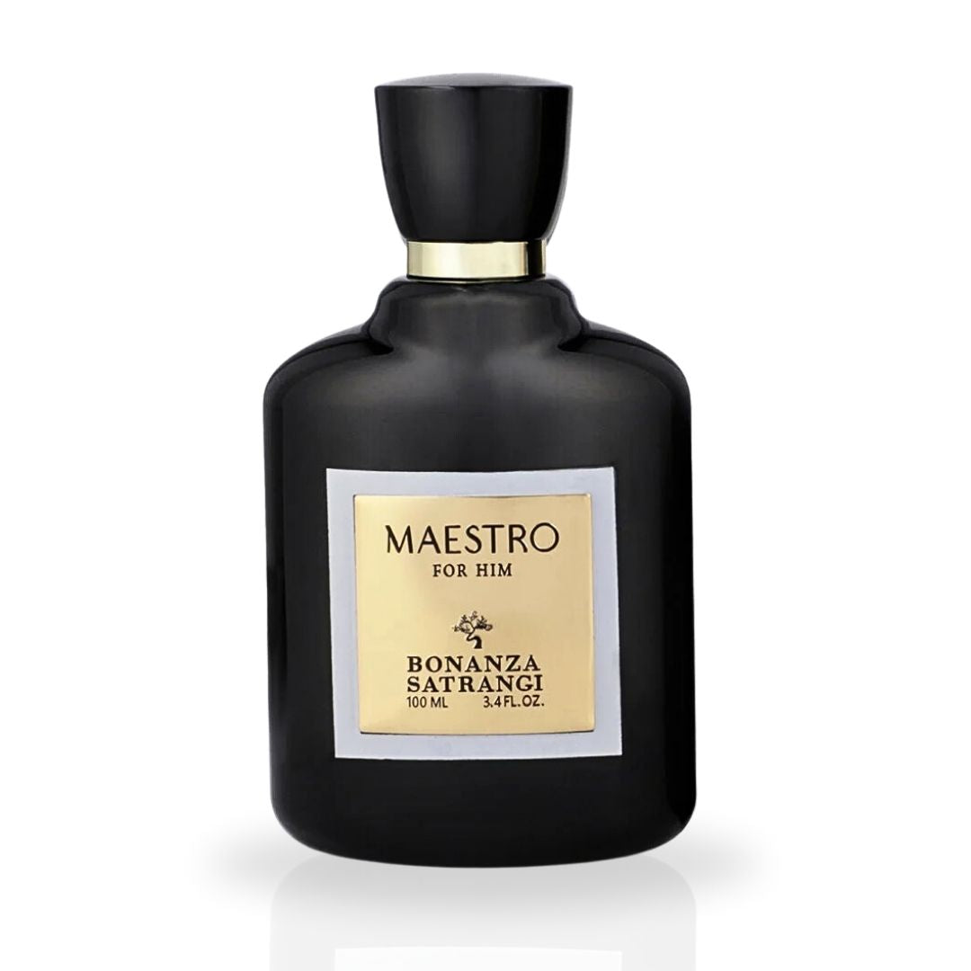 Maestro For Him EDP Spray 100ML (3.4 OZ) by Bonanza Satrangi | Long Lasting, Citrusy, Floral, Musky, Luxurious Fragrance. - Intense Oud