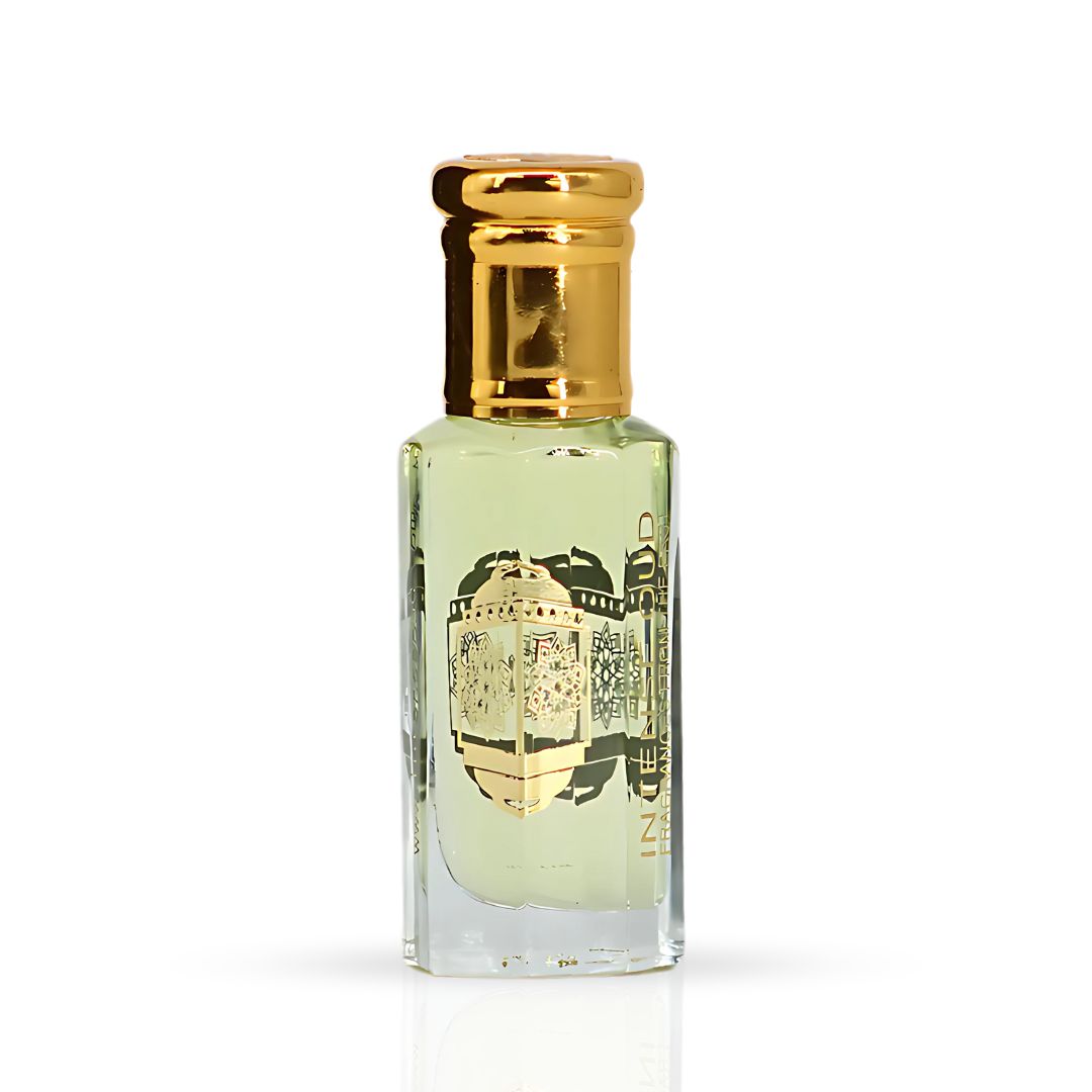 Dark Amber Perfume Oil 12ML (0.40 OZ) With Black Gift Box By Intense Oud | Floral Jasmine, Warm Amber & Creamy Vanilla. - Intense Oud
