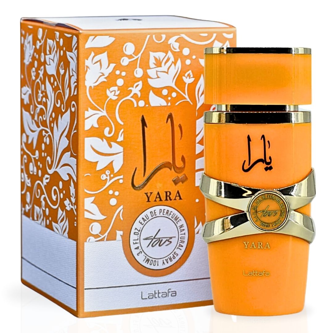 Yara Tous EDP Spray 100ML By Lattafa | Best Scent with Tropical Fruits. (PACK OF 3) - Intense Oud
