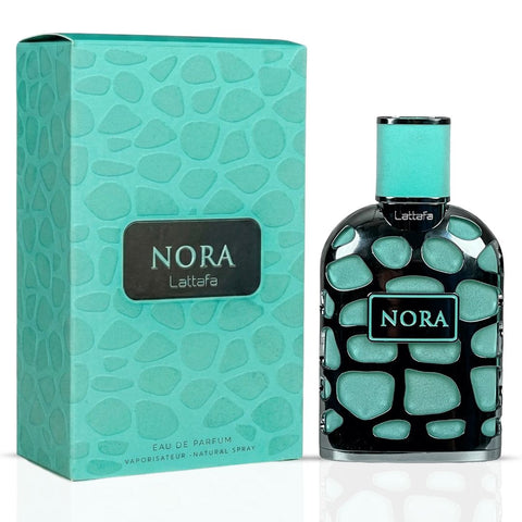 Nora by Lattafa & Alora by Ard Al Zaafaran Eau de Parfum Sprays 100ml (3.4 oz) (Bundle)