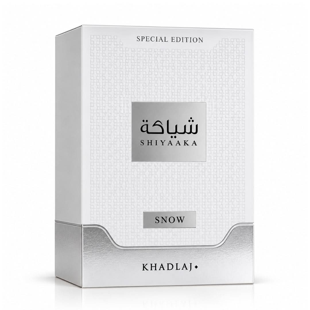 Khadlaj Shiyaaka Snow Special Edition Eau de Parfum Spray 100ml bottle