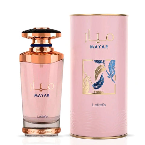 Mayar Eau de Parfum Spray 100ml (3.4 oz) & All Over Spray 150ml (5.07 oz) by Lattafa | Fresh In Every Spray (Bundle) - Intense Oud