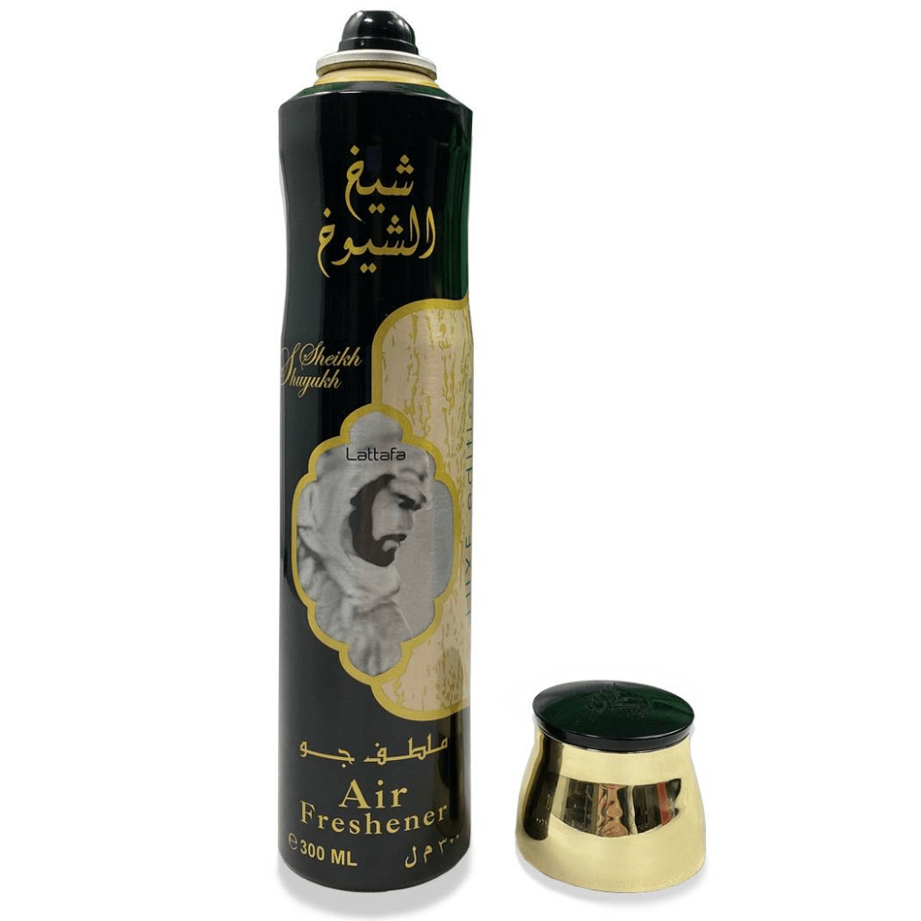 Sheikh Al Shuyukh Luxe Air Freshener - 300ML by Lattafa - Intense oud