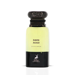 Dark Aoud Eau de Parfum Spray 80ml (2.7 oz) by Maison Alhambra | Spice & Smoke, Softened by Sensual Woods - Intense Oud