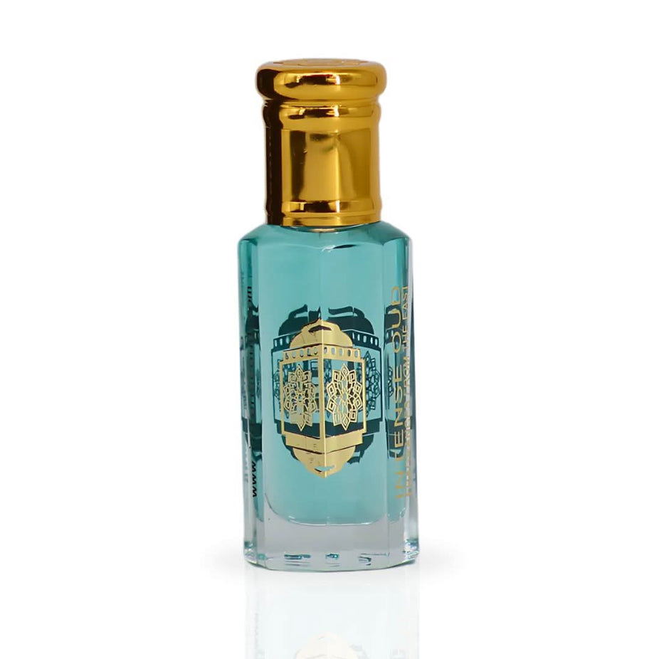 Crys Water Women Perfume Oil by Intense Oud in 12ml loose oil bottle with black gift box, featuring elegant packaging and branding.