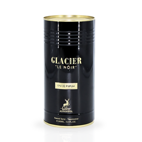 Glacier Le Noir Eau De Parfum Spray 100ML (3.4 OZ) By Maison Alhambra | Redefine Masculinity With These Modern Scent. - Intense Oud