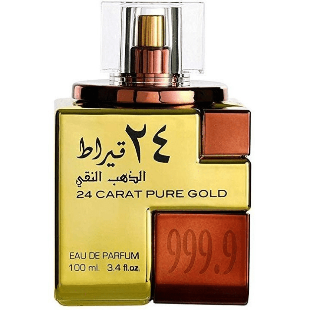 24 Carat Pure Gold EDP - 100ML(3.4 oz) by Lattafa - Intense oud