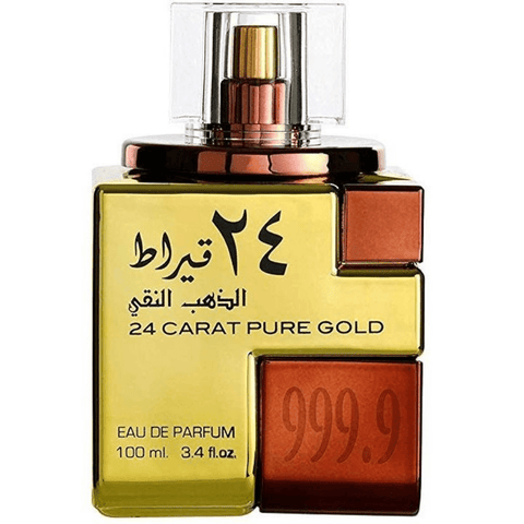 24 Carat Pure Gold EDP - 100ML(3.4 oz) by Lattafa - Intense oud