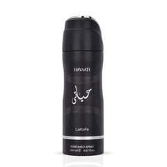 Hayaati Deodorant Spray 200ml (6.7 oz) by Lattafa | The Alchemy of Edge & Allure - Intense Oud